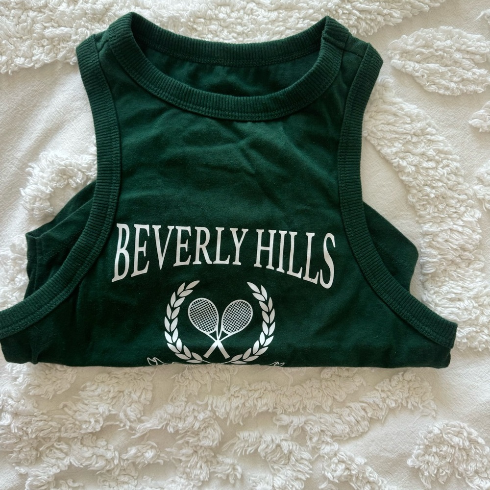 Green Tank Top